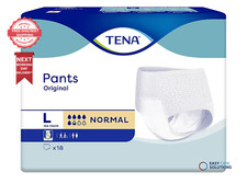 Tena Pants - Original - Large - Pack of 18 Incontinence Pants 