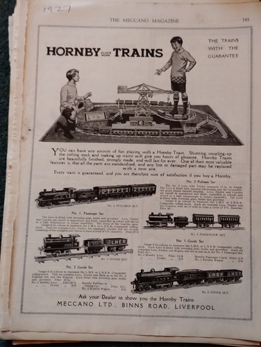 L1y ephemera 1927 advert - l1y,