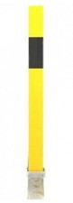H/D Yellow 100P Removable Parking Post (K/D,K/A or Combination) - Slight Seconds