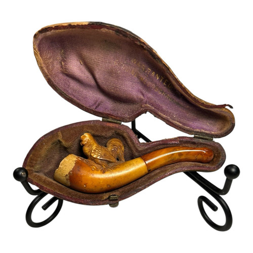 Antique meerschaum carved - meerschaum,