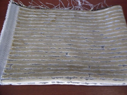 Zircon desert velvet fabric - "zircon",