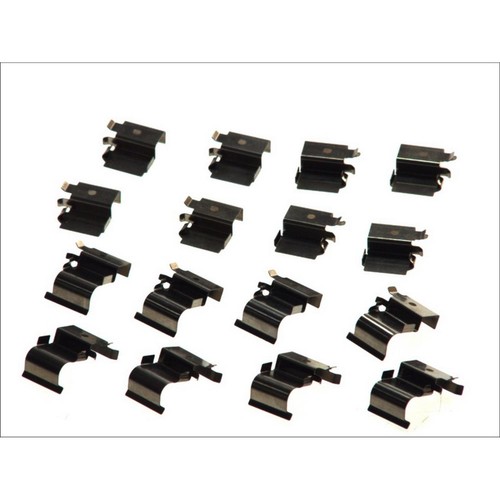 Front brake pad mounting - pad,
