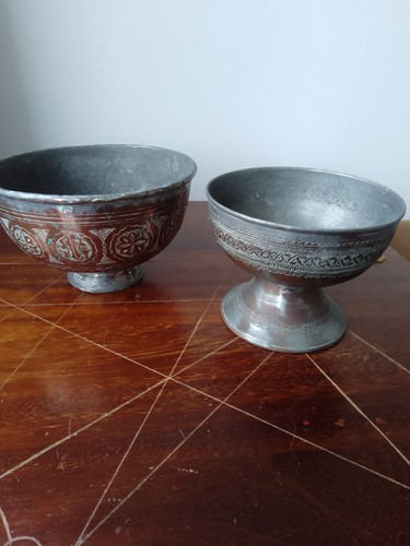 Islamic silvered brass - islamic, or