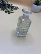 Vintage Perfume Bottle Crystal Glass