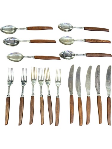 Glosswood stainless cutlery - stainless,