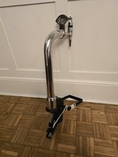 Chrome Single Bar Beer Pump Mancave Home Bar Pub Light Needs Light spares repair