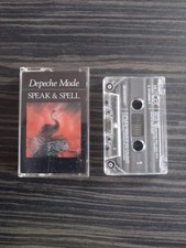 Depeche Mode Speak & Spell Cassette Tape Clear