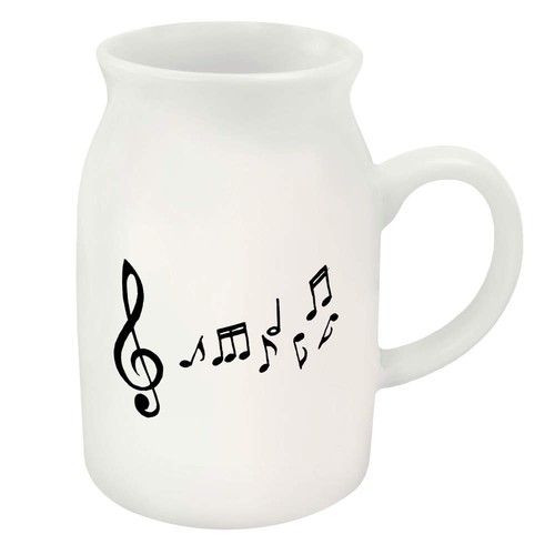 300ml music ceramic milk - 300ml, jug