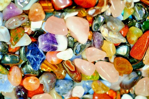 100g chakra crystals - 100g, tumbled