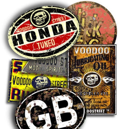 Honda rat sticker - sticker, pack
