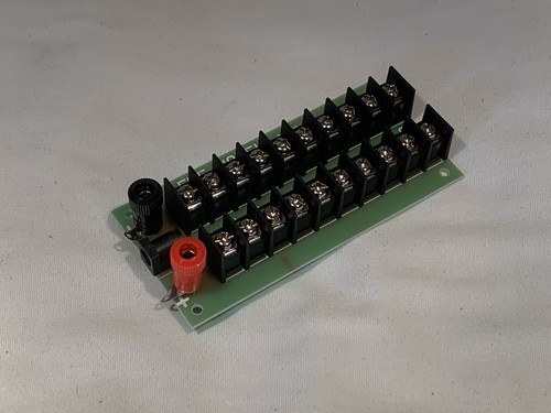 Terminal power block for - for, n