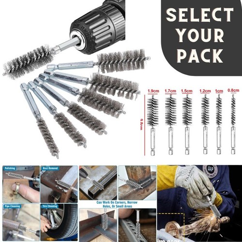 Stainless steel wire brush - stainless,
