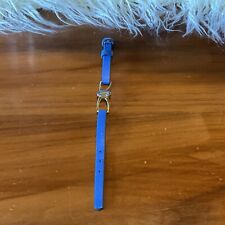 Aspinal of London royal blue & gold leather bracelet