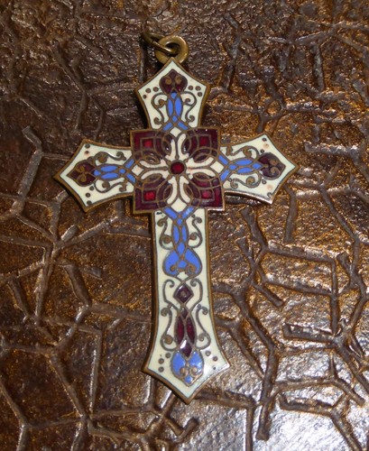 Antique champlevé enamel - champlevé,