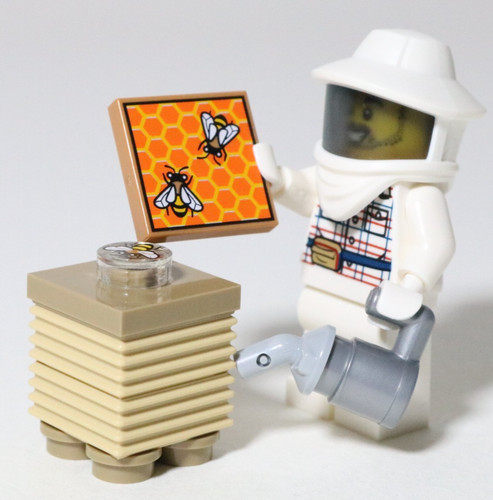 New lego city beekeeper - new,
