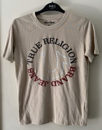 True religion kids beige logo - true,