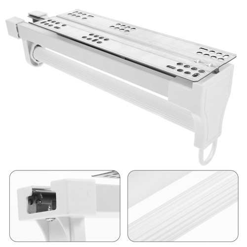 Wall mounted clothes rail and - clothes,