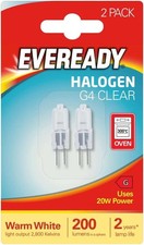 2 x Eveready G4 20W 12V