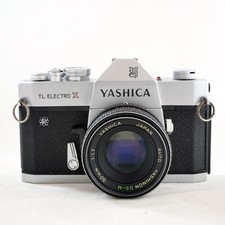 Yashica TL Electro X Film Camera with Yashinon DS-M 50mm f1.7 Lens