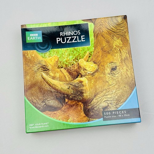 Bbc earth rhinos jigsaw puzzle - earth,