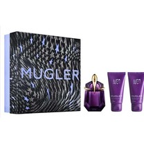 MUGLER ALIEN 30ML EDP SPRAY & 50ML SHOWER MILK & 50ML BODY LOTION- GIFT SET