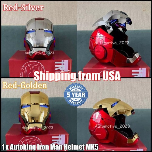 Iron man helmet autoking - helmet, mk5