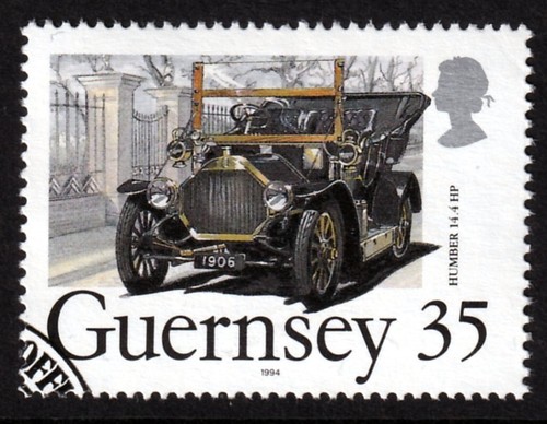 Humber motor car - motor, stamp