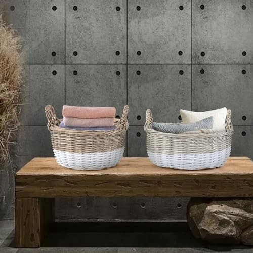 Wickerfield wicker basket with - wicker,