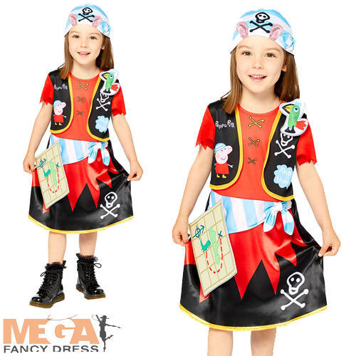 Girls peppa pig pirate - pig,