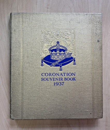 Coronation souvenir book - souvenir,