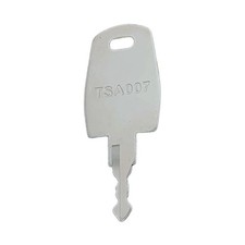 TSA007  Key Blank  Nickel