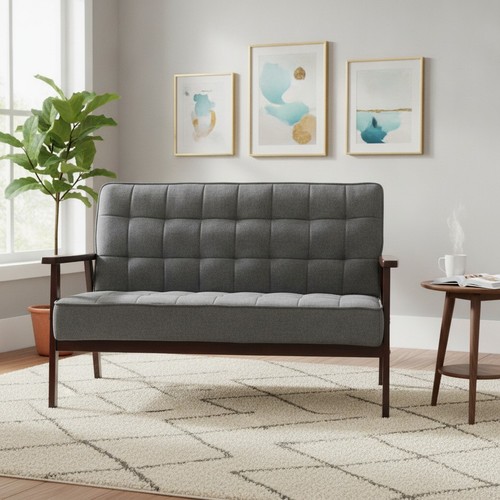 Sofa seater modern grey - 2,