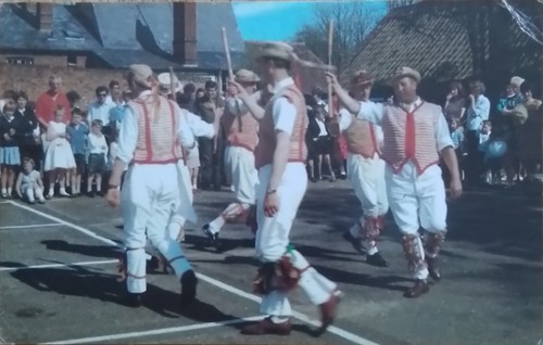 Vintage postcard morris - of,