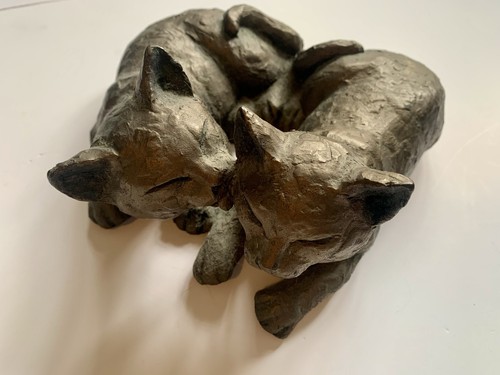 Bronze effect kissing - bronze,
