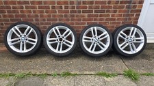 GENUINE SET OF 4 BMW SILVER