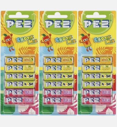 Packs pez refils - 18, 6