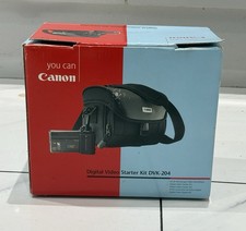 CANON DIGITAL VIDEO STARTER KIT DVK-204 CARRYING CASE + BATTERY BP-2L5 DVM 60