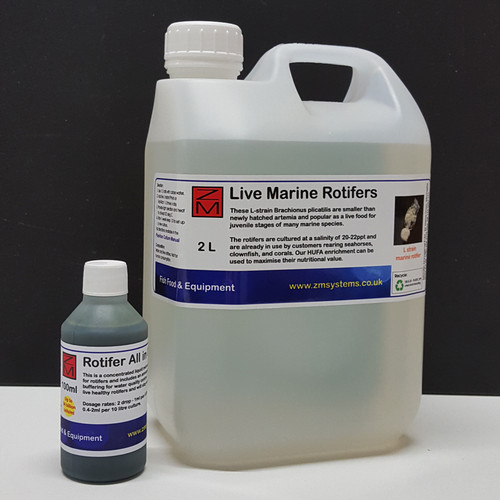 High density live rotifers - 2l,