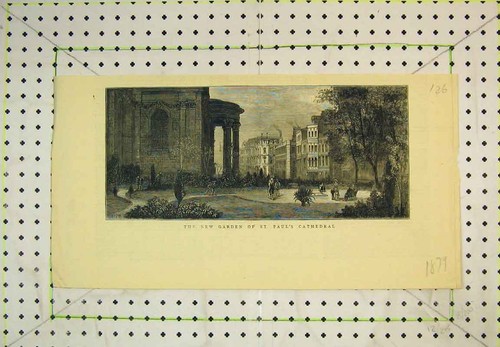 Original old antique - old, print