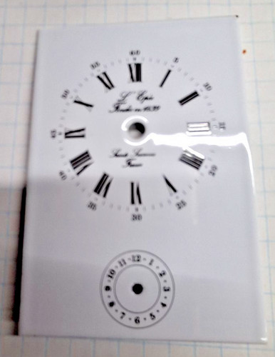 Epee carriage clock dial for - carriage,
