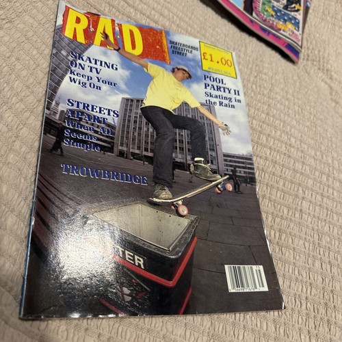 Rad skateboard magazine - magazine, issue