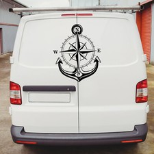 Car Stickers Anchor Compass