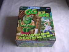 OG ON THE BOG ELECTRONIC EXPLODING TOILET GAME-COMPLETE with brand new batteries