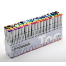 Copic 72 Sketch Marker Set | A / B / C / D / E Options | Dual-Tip Design