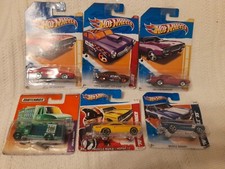 6 Hot Wheels/Matchbox Cars New