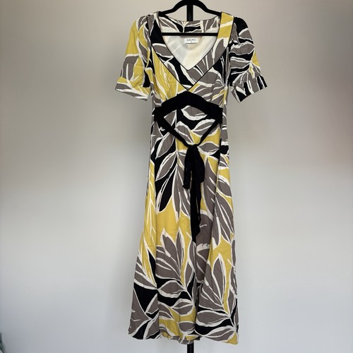 Kaliko palm leaf print midi - palm,