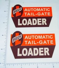 Pair Buddy L Tailgate Loader Truck Sticker Set BL-165