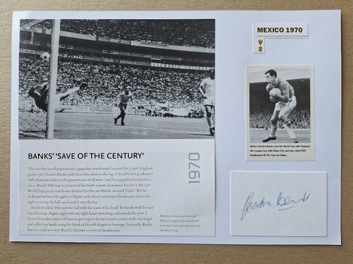 Gordon banks england 1970 - banks,