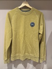 Moon Climbing 8a Crew Neck Sweater Pullover, Men's Brown Jumper size M, Medium.