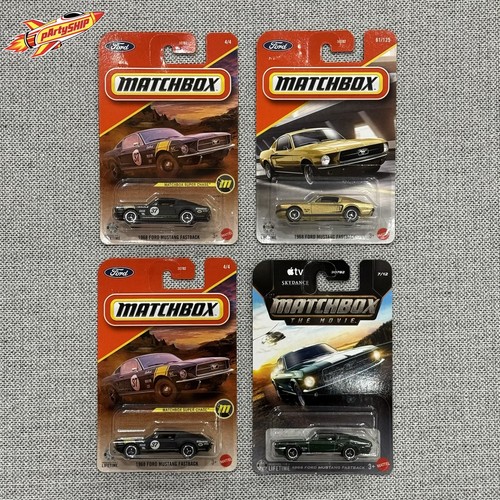 Matchbox 1968 ford mustang - matchbox,